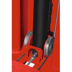 PODNOŚNIK KOLUMNOWY HYDRAULICZNY PÓŁAUTOMATYCZNY 230V KD5816