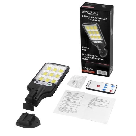 LAMPA SOLARNA LED Z PILOTEM KD3480