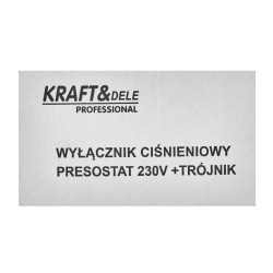 PRESOSTAT DO KOMPRESORA 8BAR 230V KD11270