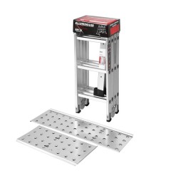 DRABINA Z PLATFORMĄ 4x3 346cm KD4070