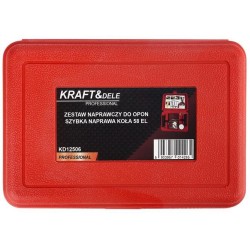 ZESTAW NAPRAWCZY DO OPON 58ELEMENTÓW KD12506