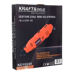 Mini szlifierka 270W KD10245 235elem.