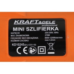 Mini szlifierka 270W KD10245 235elem.