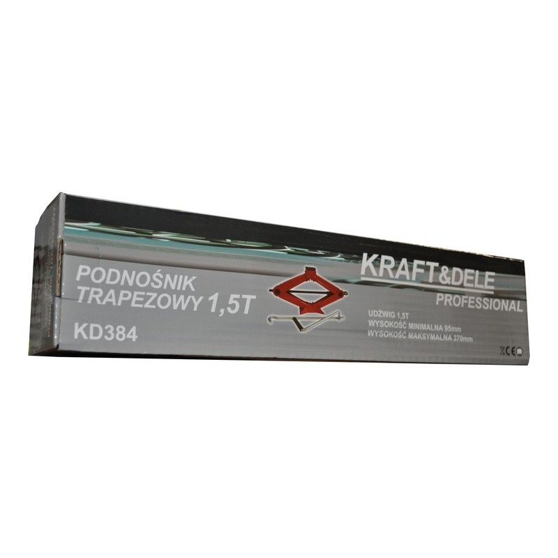Podnośnik samochodwy trapezowy 1,5T KD384