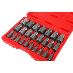 Wykrętaki do zerwanych śrub 25 elementów KD10077