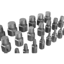 Wykrętaki do zerwanych śrub 25 elementów KD10077