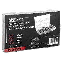 ZAWLECZKI SPRĘŻYNOWE ZATRZASKOWE 50EL. KD11799