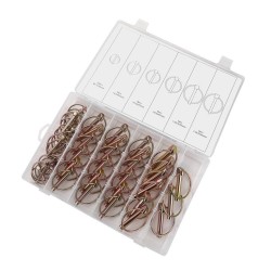 ZAWLECZKI SPRĘŻYNOWE ZATRZASKOWE 50EL. KD11799