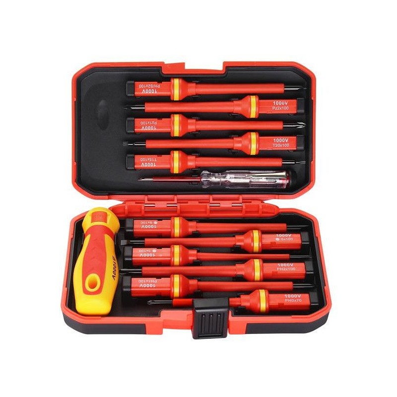 ŚRUBOKRĘTY IZOLOWANE 14EL. KD5972