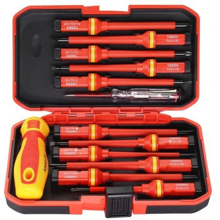 ŚRUBOKRĘTY IZOLOWANE 14EL. KD5972