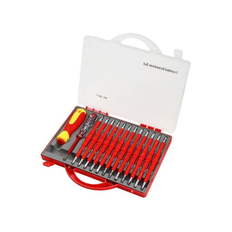 ŚRUBOKRĘTY IZOLOWANE 14EL. KD5971