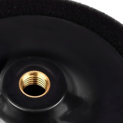 Gąbka polerska 150 mm czarna KD1594