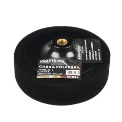 Gąbka polerska 150 mm czarna KD1594