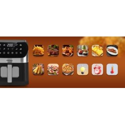 FRYTKOWNICA BEZTŁUSZCZOWA AIRFRYER 6L KD4108