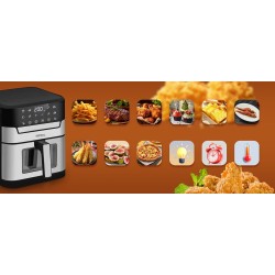 FRYTKOWNICA BEZTŁUSZCZOWA AIRFRYER 8L KD4109