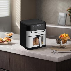 FRYTKOWNICA BEZTŁUSZCZOWA AIRFRYER 8L KD4109