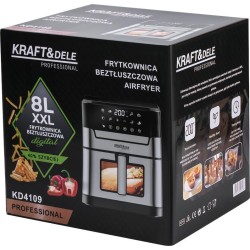 FRYTKOWNICA BEZTŁUSZCZOWA AIRFRYER 8L KD4109