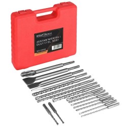 ZESTAW WIERTEŁ I DŁUT 17 ELEMENTÓW SDS+ KD10068