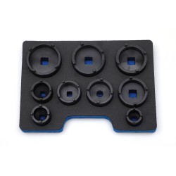 KLUCZE/NASADKI DO NAKRĘTEK WIEŃCOWYCH KM4-KM12 KD12536