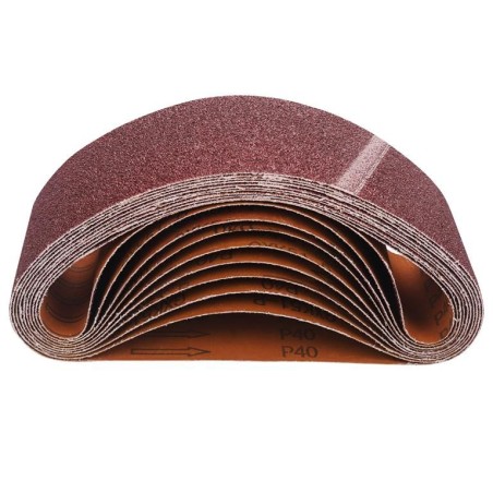 PAS BEZKOŃCOWY DO SZLIFIERKI TAŚMOWEJ P180 10 SZTUK KD12636