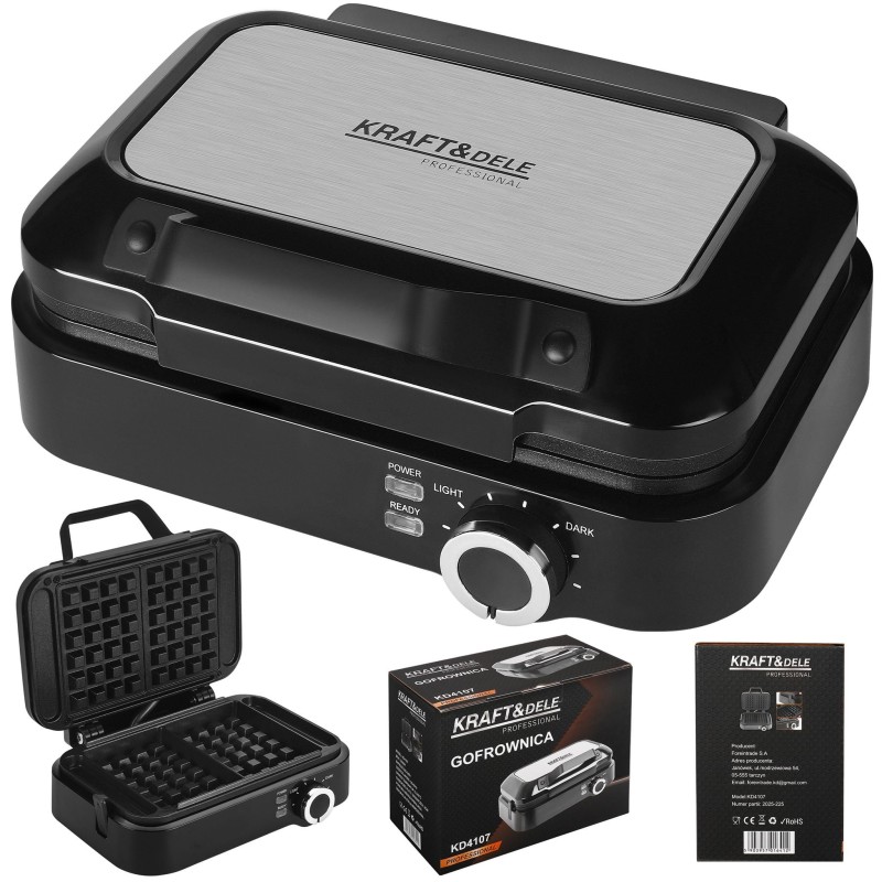 GOFROWNICA ELEKTRYCZNA 2200W KD4107