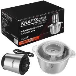 ROZDRABNIACZ ELEKTRYCZNY DO MIĘSA I WARZYW 2L KD4121