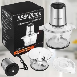 ROZDRABNIACZ ELEKTRYCZNY DO MIĘSA I WARZYW 2L KD4120