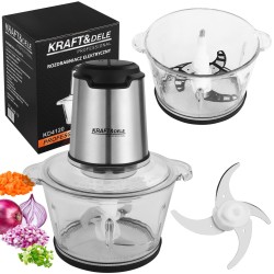 ROZDRABNIACZ ELEKTRYCZNY DO MIĘSA I WARZYW 2L KD4120