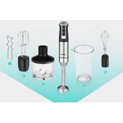 BLENDER ELEKTRYCZNY RĘCZNY + AKCESORIA KD4110