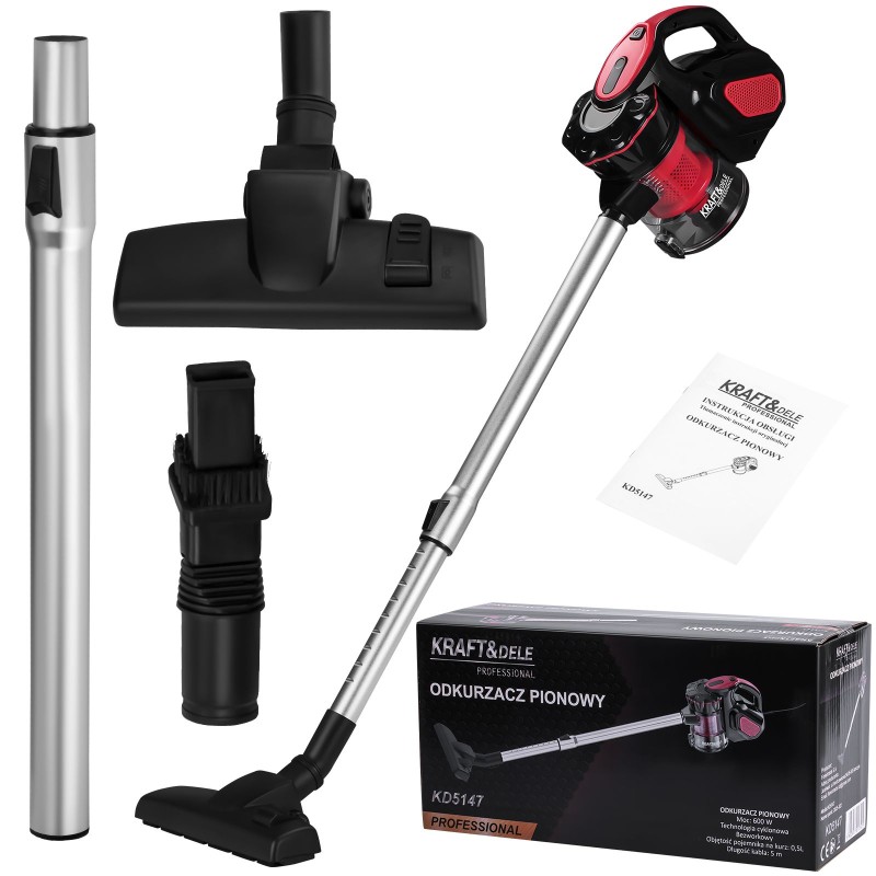 ODKURZACZ PIONOWY 600W 0,5L KD5147