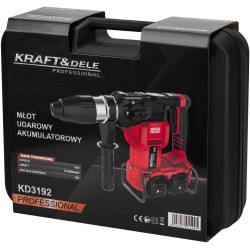 Młot udarowy akumulatorowy 42V 10J BEZSZCZOTKOWY 2 x 4Ah KD3192