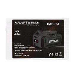 Bateria 21V 4Ah KD3198