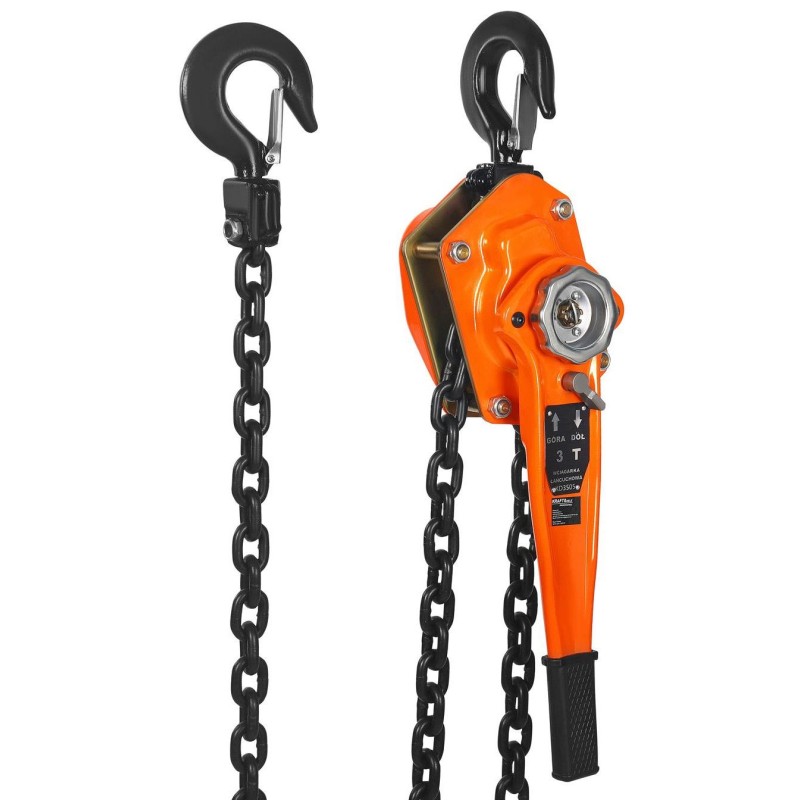 Wciągarka ręczna z grzechotką 3m 3t KD3505