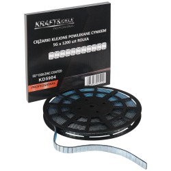 Ciężarki klejone powlekane cynkiem 5g x 1200 szt. ROLKA KD5904
