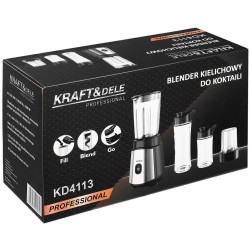 Blender Kielichowy do koktajli 1500W ZESTAW KD4113