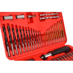 Zestaw wierteł, bitów, nasadek 109 el. KD11298