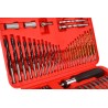 Zestaw wierteł, bitów, nasadek 109 el. KD11298