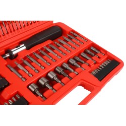 Zestaw wierteł, bitów, nasadek 109 el. KD11298