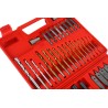 Zestaw wierteł, bitów, nasadek 57 el. KD11272
