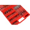 Zestaw wierteł, bitów, nasadek 57 el. KD11272