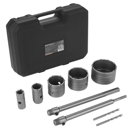 OTWORNICE DO BETONU MURU KORONKI FREZ SDS MAX PLUS 30-100mm KD12640