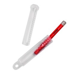 Zestaw otwornic diamentowych do gresu 3 elementy HEX 6 8 10 mm KD12645