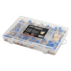 Szybkozłączki pneumatyczne 72 elementy KD5853