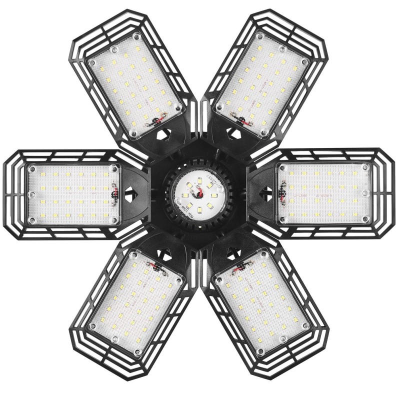 LAMPA WARSZTATOWA LED SUFITOWA SKŁADANA 180W 18500LM KD3484