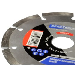 Tarcza segmentowa do cięcia 125x7x22,23 KD924