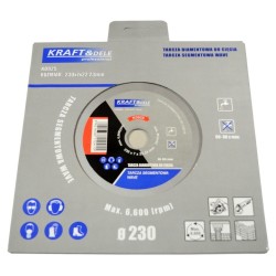 Tarcza segmentowa do cięcia 230x7x22,23 KD925