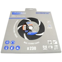 Tarcza segmentowa do cięcia 230x10x22,23 TURBO  KD927