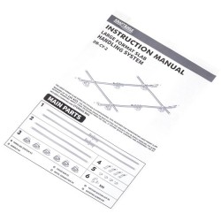 Zestaw do przenoszenia płytek dużego rozmiaru 3600mm + przyssawki KD11985