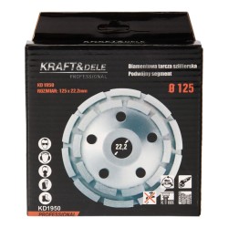 Tarcza szlifierska 125x22,2mm KD1950