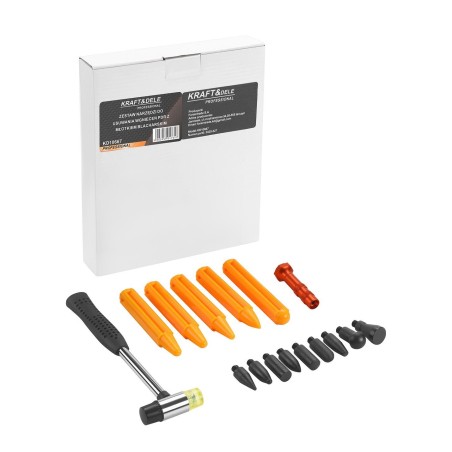 Zestaw do usuwania wgnieceń PDR z młotkiem blacharskim KD10667